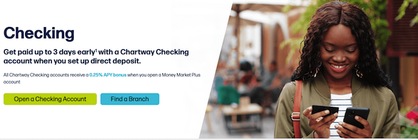Chartway Credit Union checking