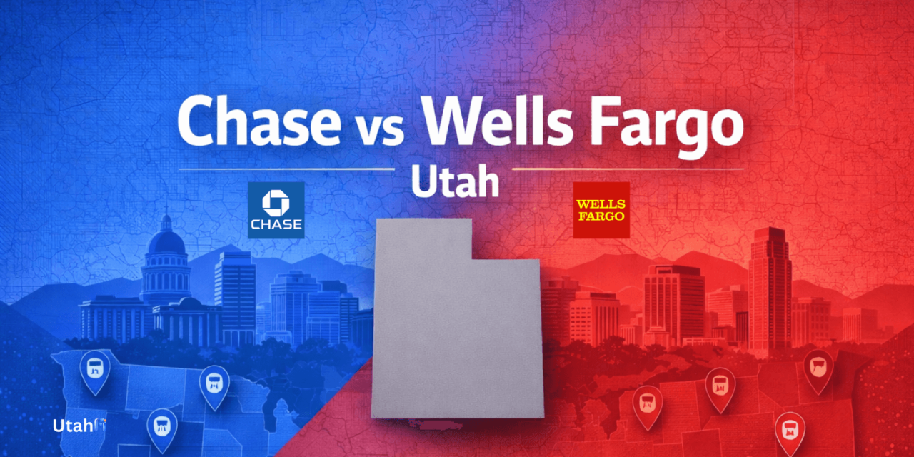 Chase vs Wells Fargo in Utah: Which one is Better for You?
