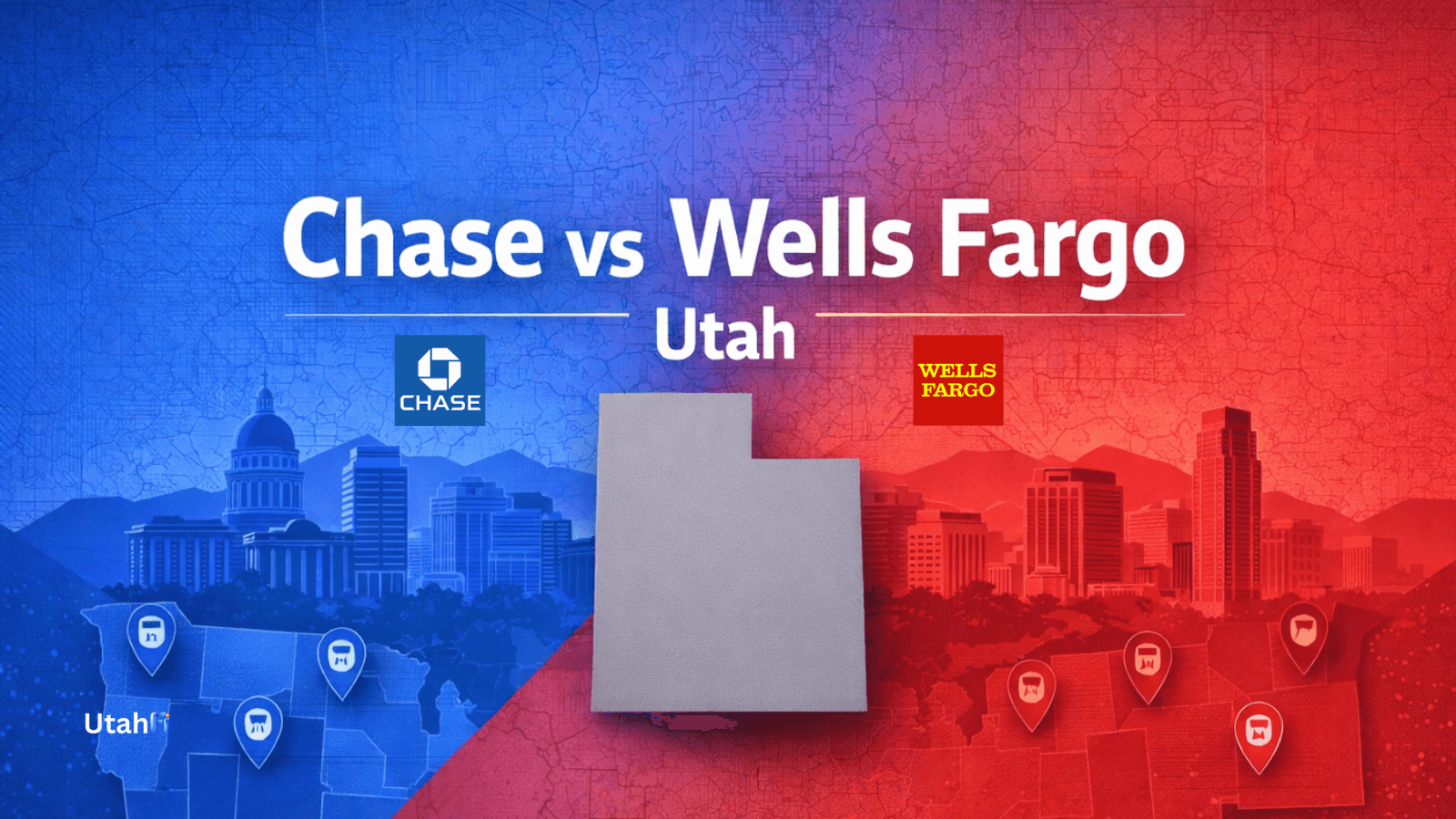 Chase vs Wells Fargo in Utah