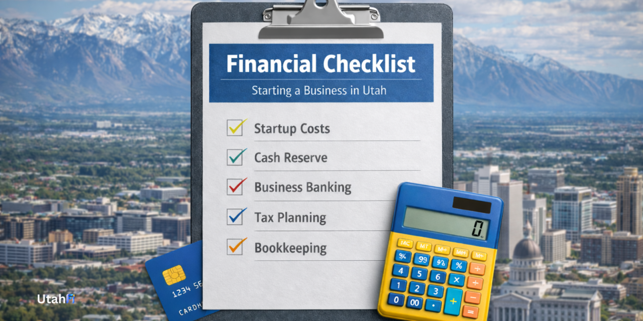 Financial Checklist for Starting a Business in Utah (2026)