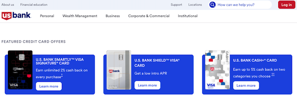 U.S. Bank Credit Cards