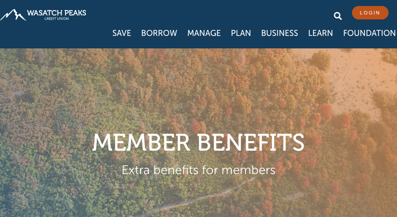Wasatch Peaks Credit Union membership