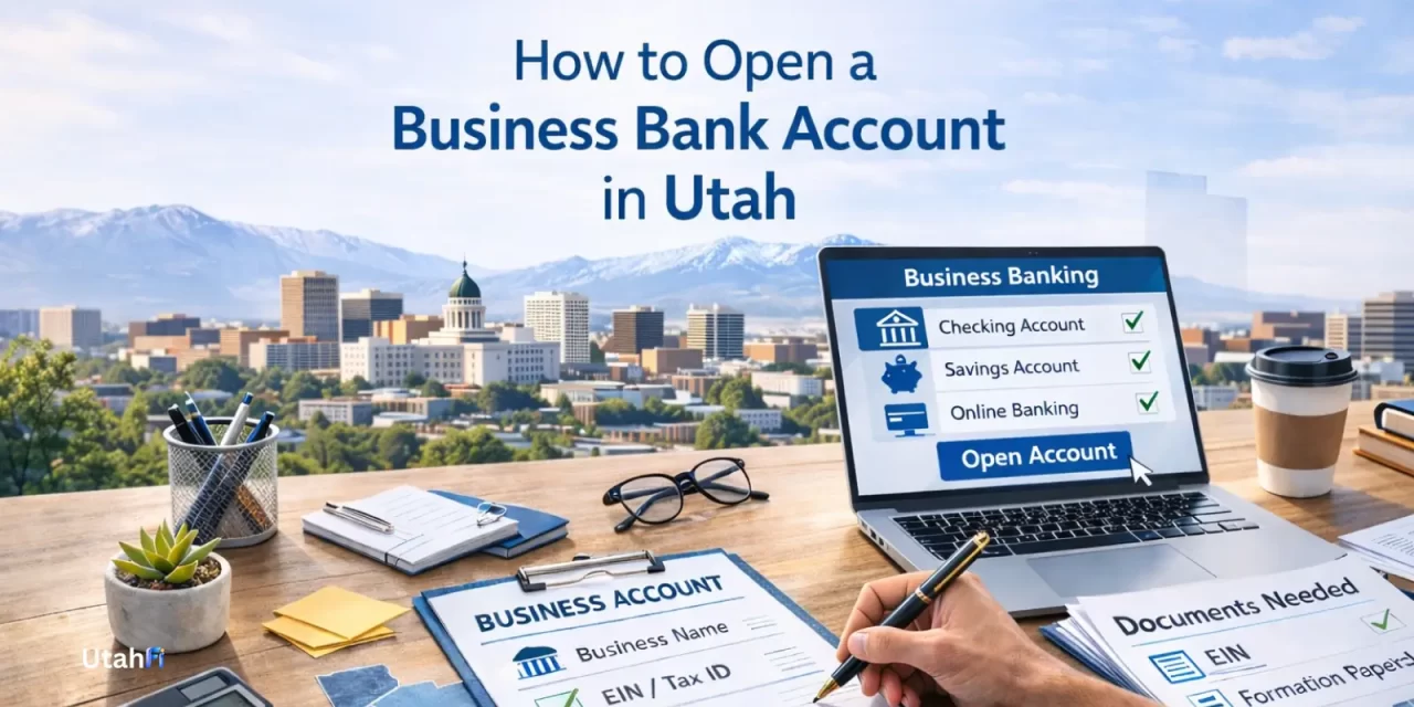How to Open a Business Bank Account in Utah