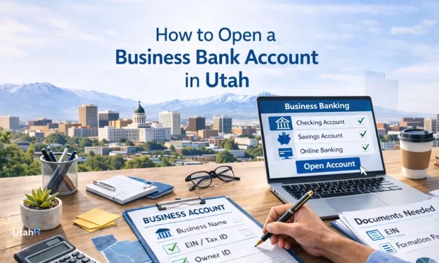 How to Open a Business Bank Account in Utah