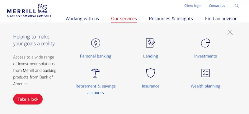 Merrill Lynch services