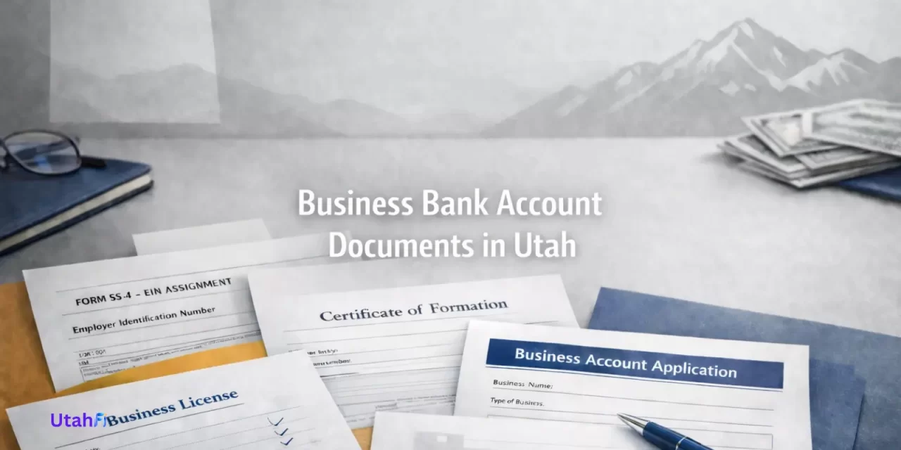 What Documents You Need to Open a Business Bank Account in Utah