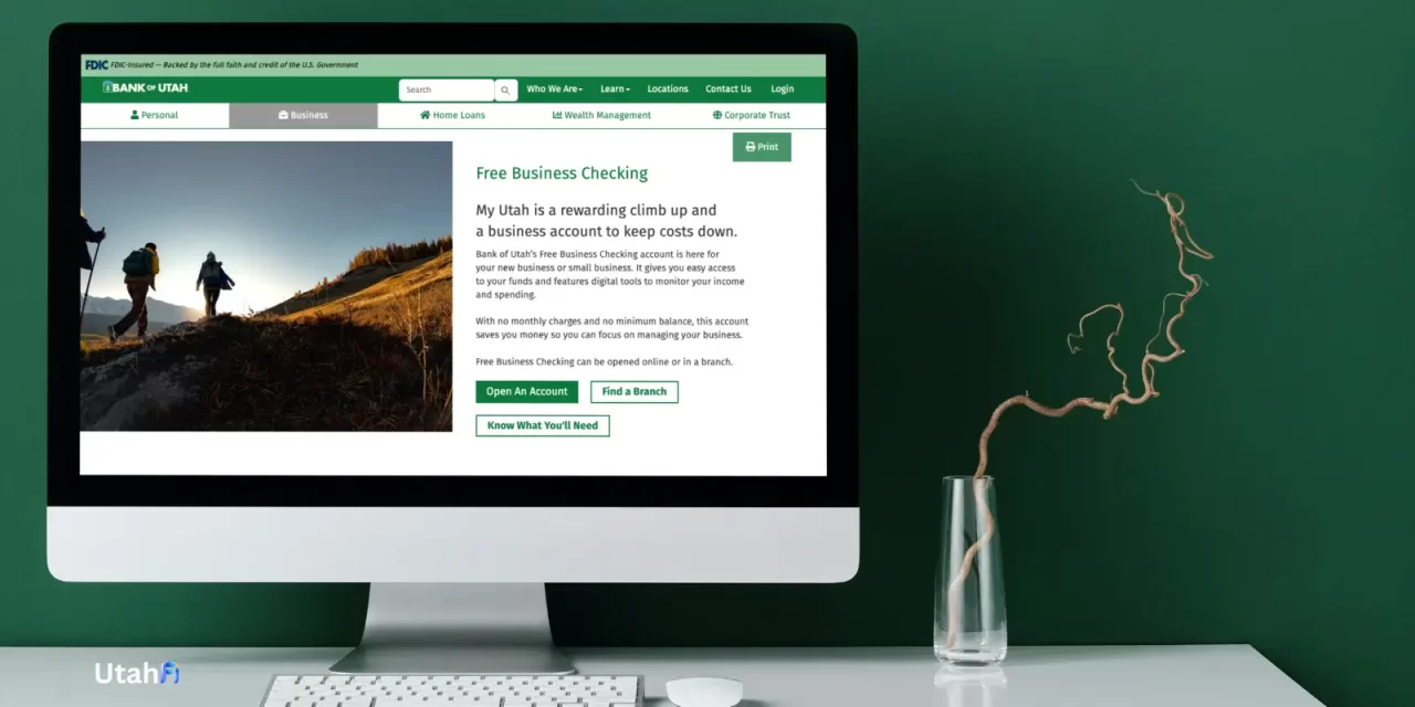 Bank of Utah Free Business Checking (2026): Full review
