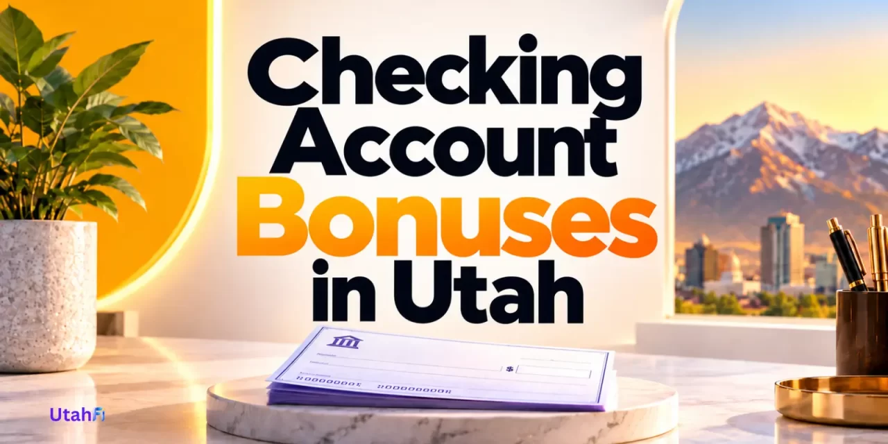 Checking Account Bonuses in Utah